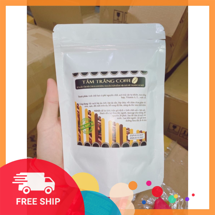 [HCM]ComBo 2 Bịch Tắm Trắng Cafe Siêu Trắng