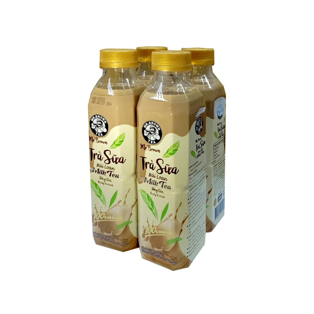 Thùng 24 chai trà sữa Mr.Brown (580ml)