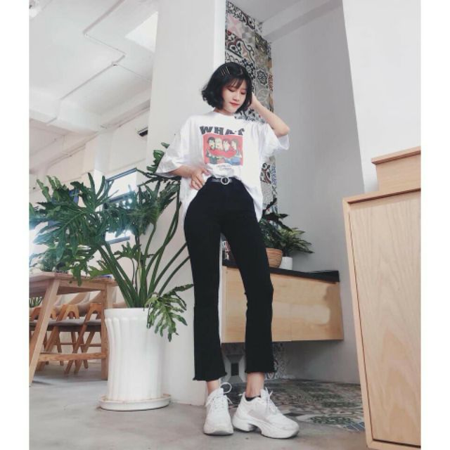 [FreeShip Max] Quần skinny jean ống loe