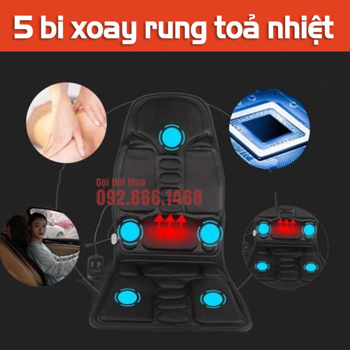 Đệm Mát Xa Toàn Thân Đa Năng Nệm Massage