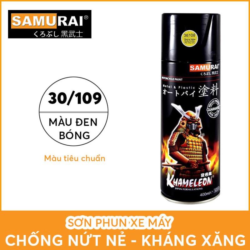 Sơn Samurai màu đen bóng 109