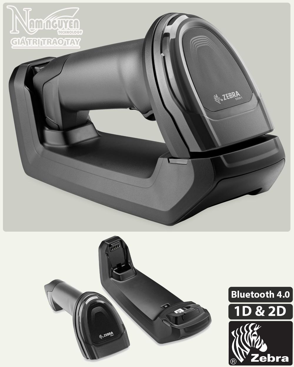 Máy quét mã vạch không dây 2D Zebra DS8178 (hàng likenew 90%)