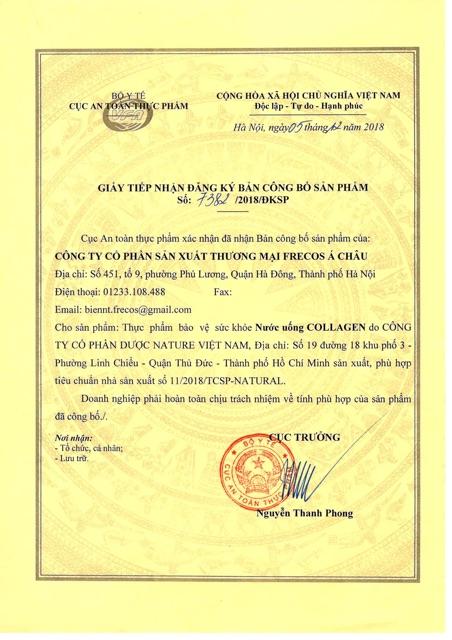 Nước uống Collagen tươi thảo mộc Schon