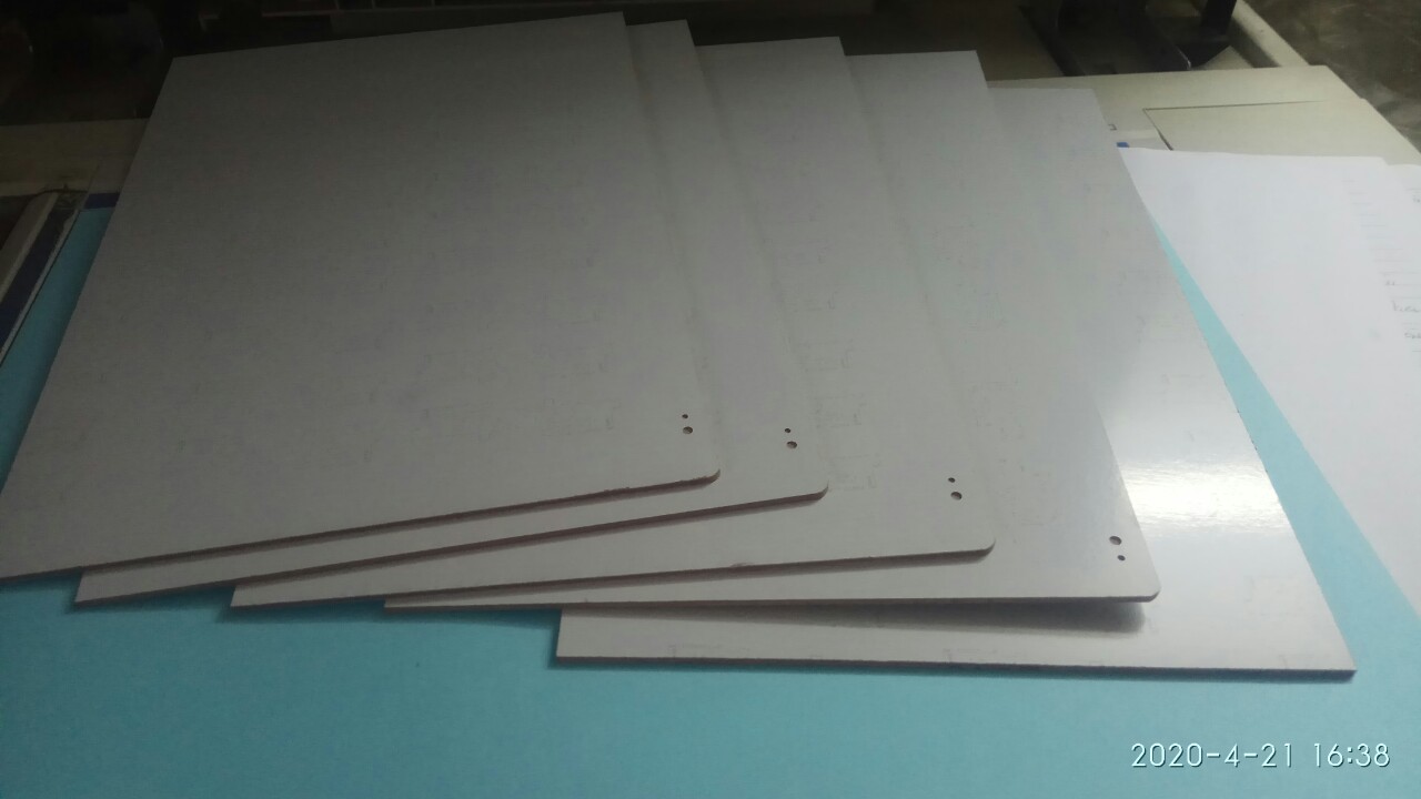 Combo 5 tấm gỗ MDF dày 2mm A3 (30x42)