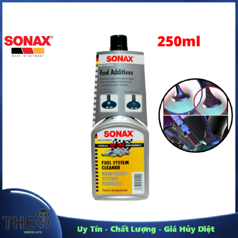 [HCM] Phụ Gia Làm Sạch Hệ Thống Xăng Sonax Fuel System Cleaner 515100 250ml Uy Tín - Chất Lượng - Giá Hủy Diệt