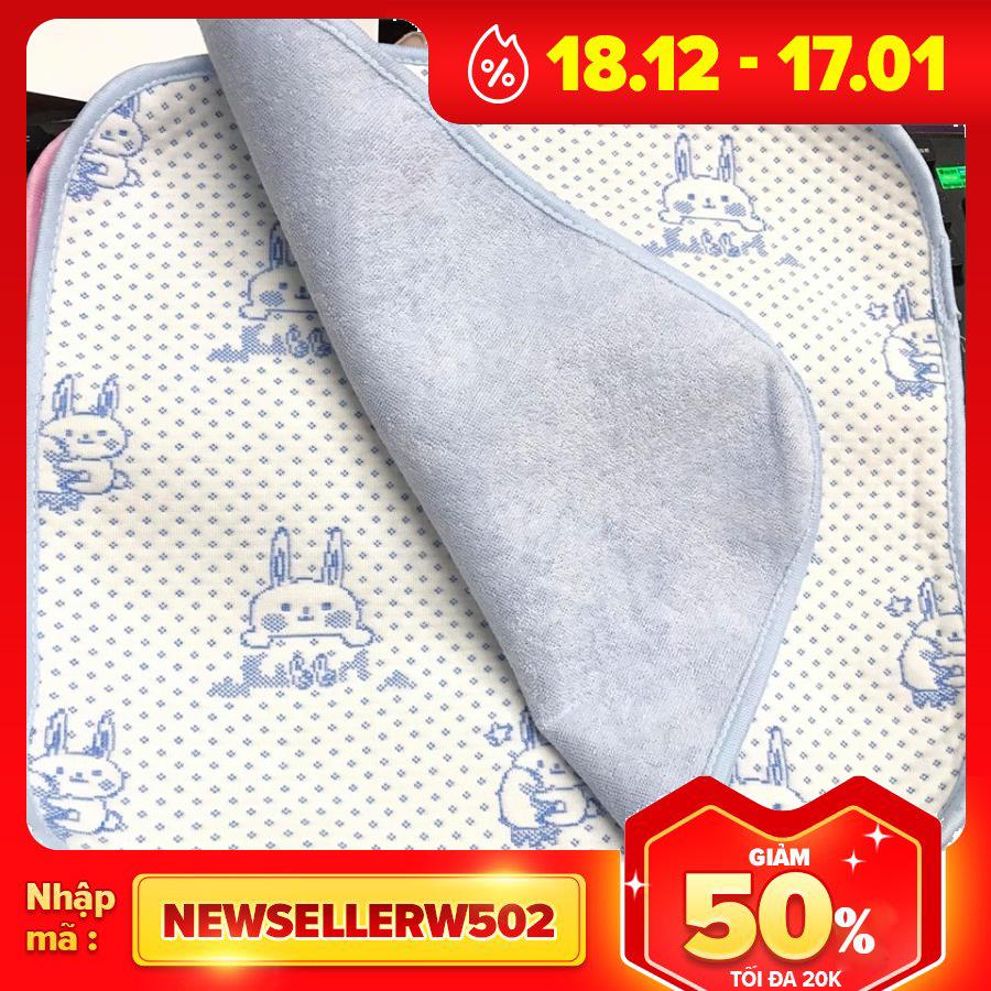 Miếng Lót Chống Thấm Sơ Sinh 4 Lớp Cho Bé 30X30Cm
