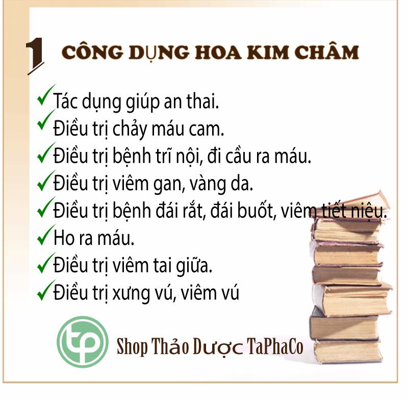 Hoa kim châm khô 200g - tấn phát