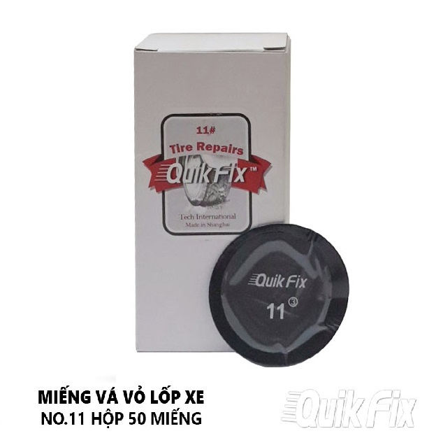[HCM]MIẾNG VÁ SĂM LỐP XE MÁY OTO QUIKFIX TECH USA #11