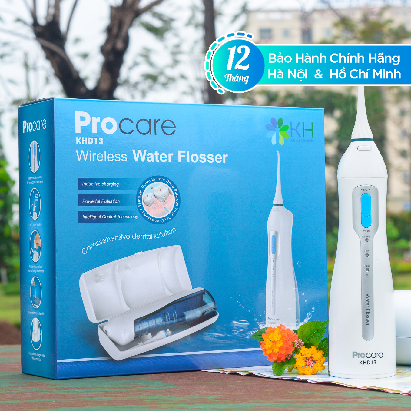 Máy tăm nước cầm tay sạc không dây procare