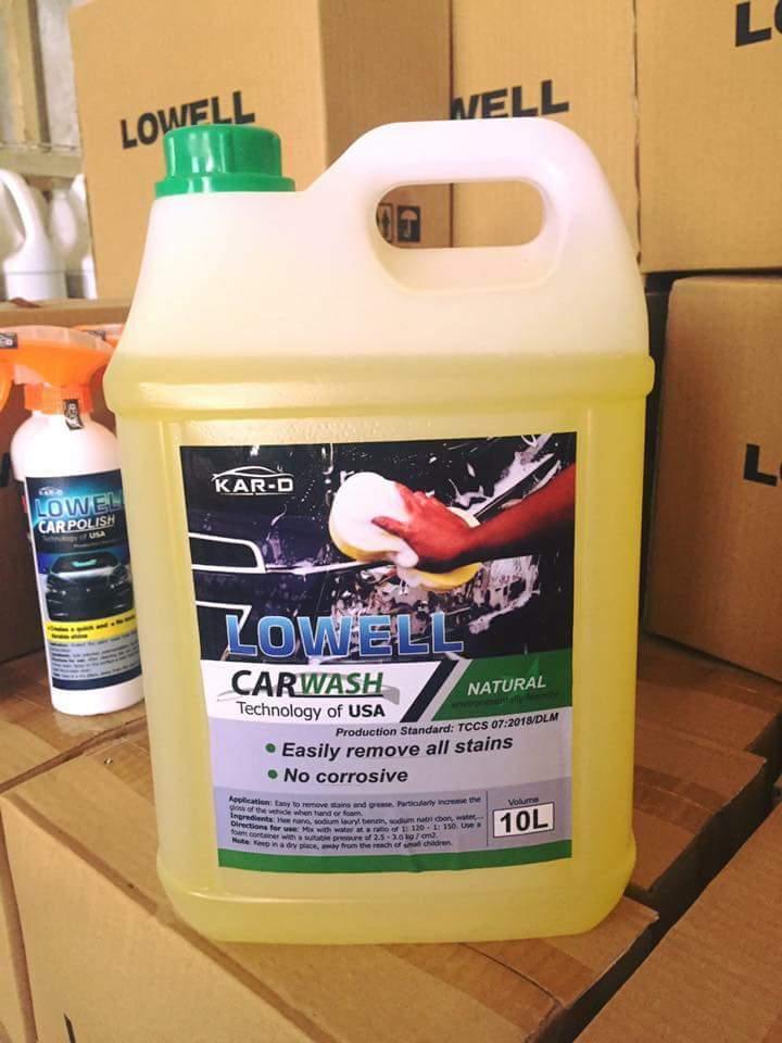 Tạo bọt rửa xe thân thiện Lowell Car Wash