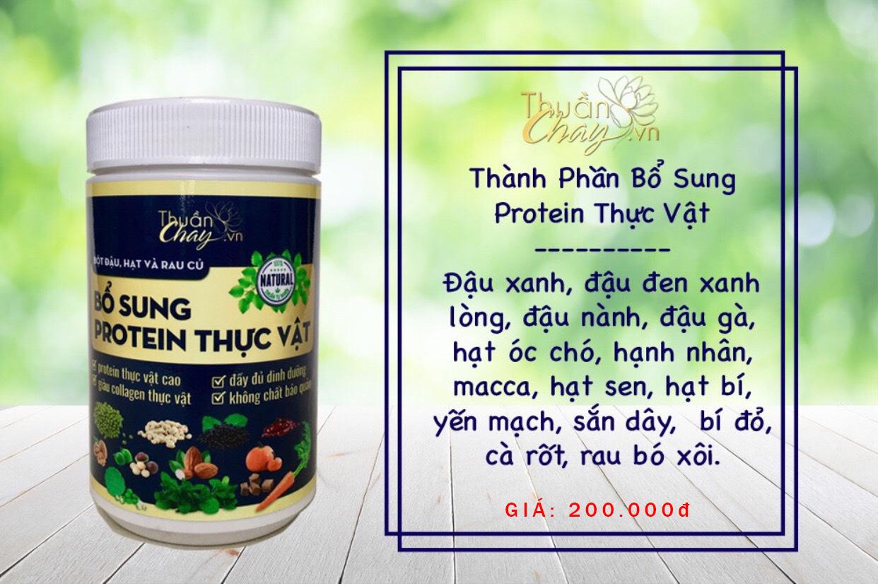 Sữa Thực Vật Thuần Chay Bổ Sung Protein Và Chât Sơ