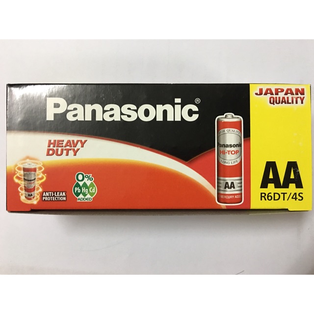Hộp 60 viên pin aa panasonic hi top