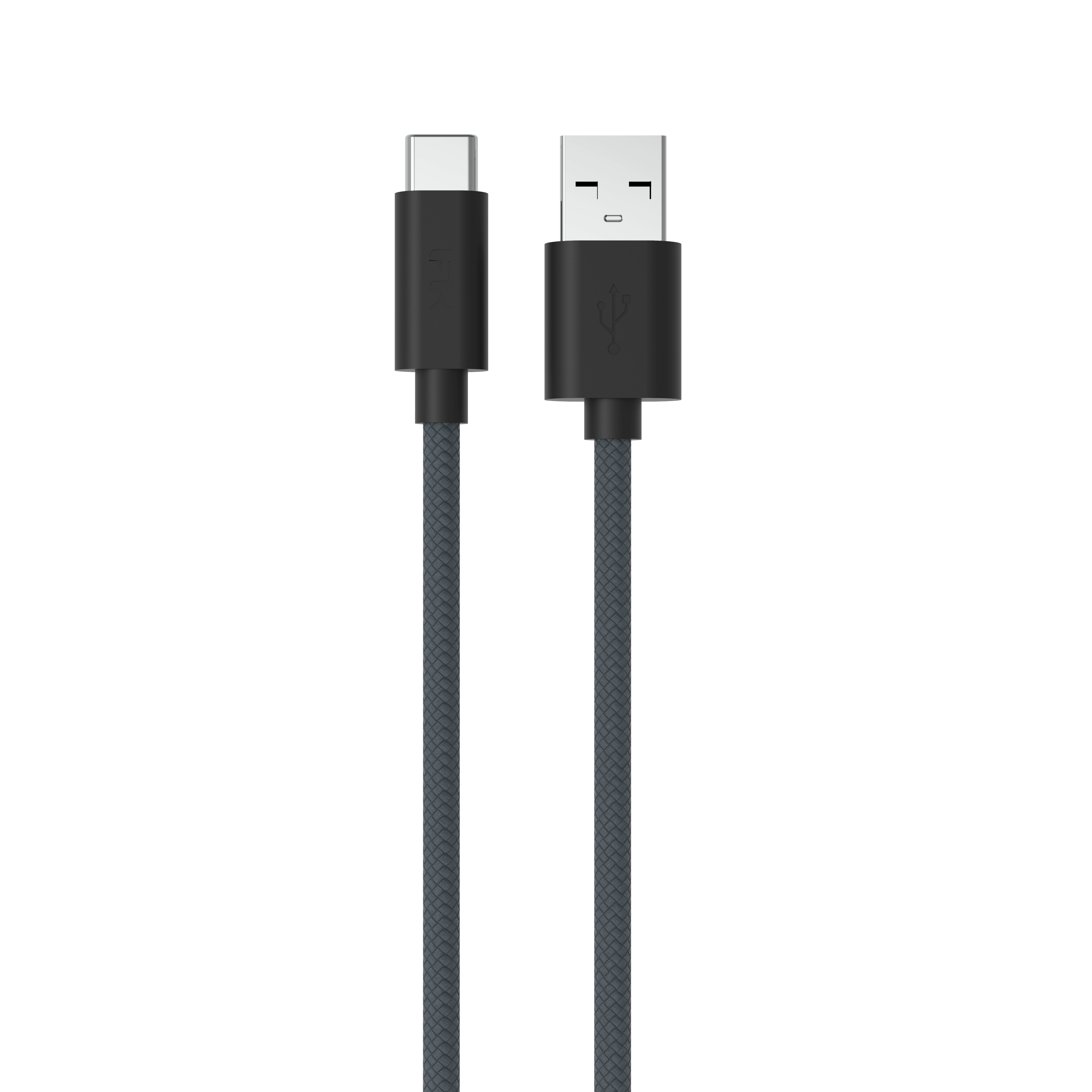 Cáp sạc USB-C to USB-A Cable Feeltek - màu đen