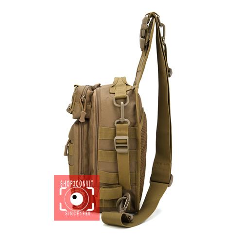 Balo đeo chéo lớn phong cách quân đội Cool Walker 22