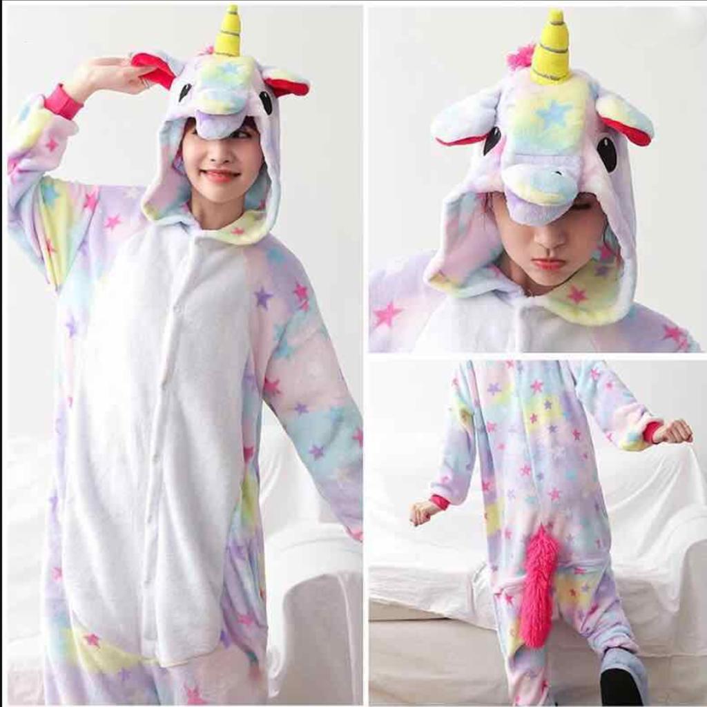 Bộ Đồ Thú Pijama Unicorn Sao