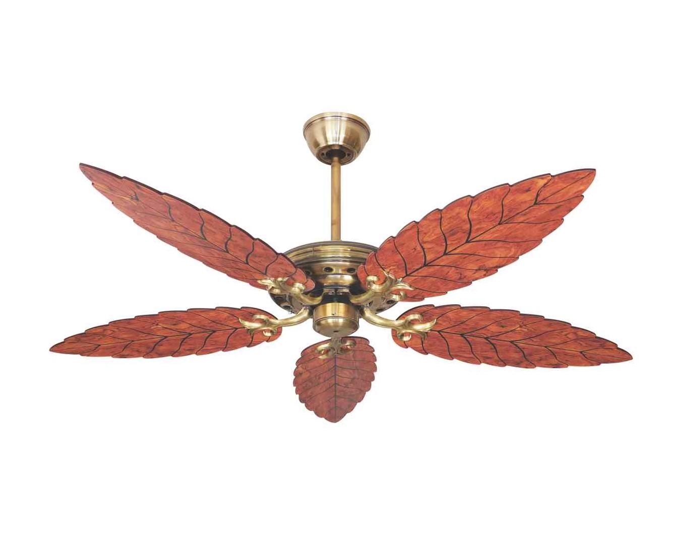 Quạt trần cánh gỗ Kim Thuận Phong BT08 (Nâu Sáng)