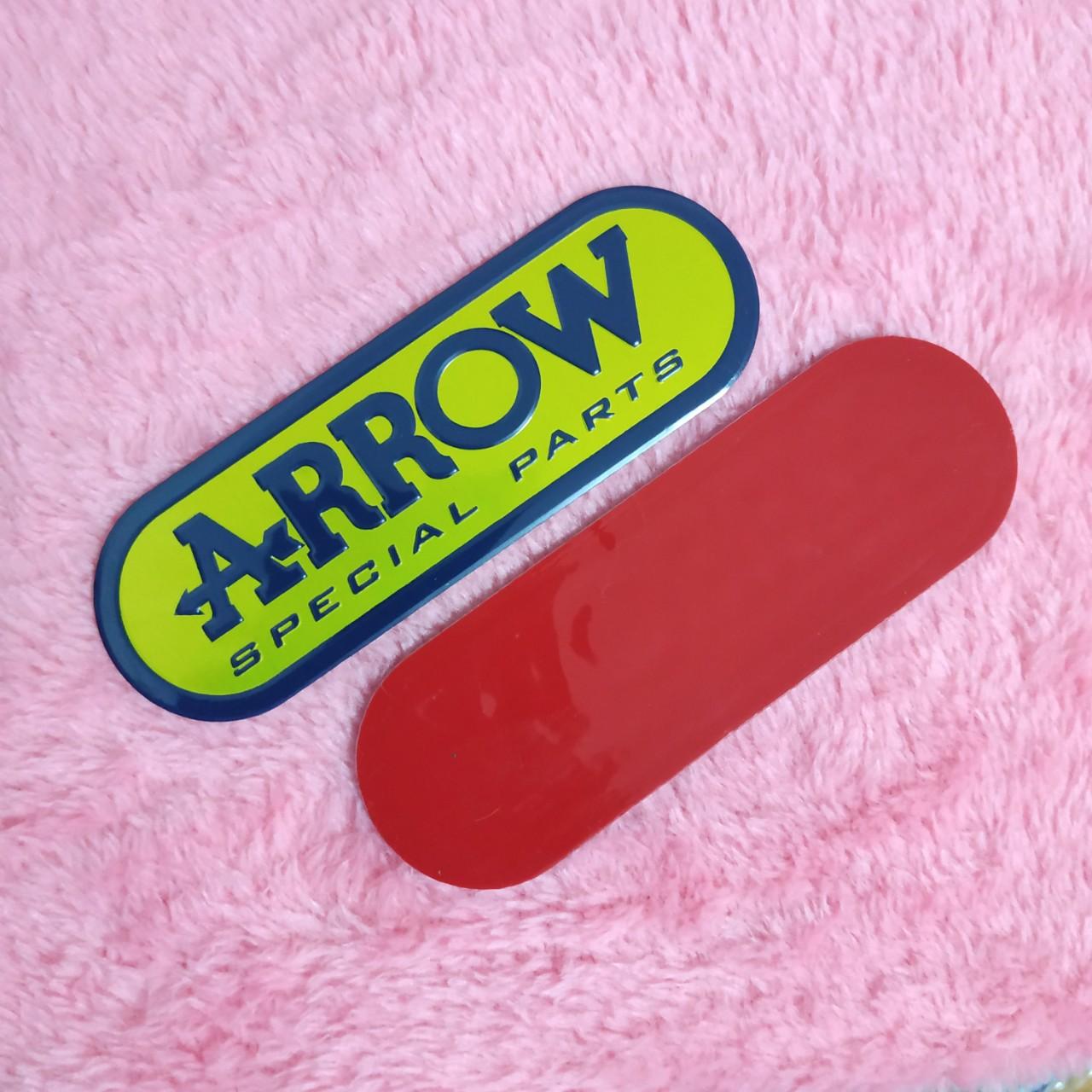 Tem nhôm dán Pô Arrow nhiều kích thước