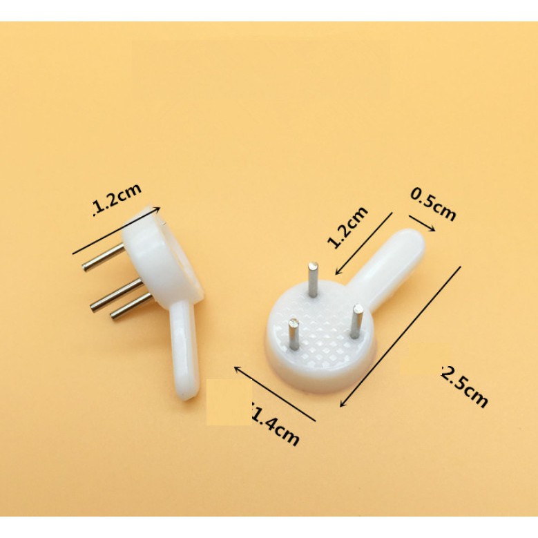 Combo 10 cái - Đinh 4 chân, 3 chân (Móc treo khung ảnh, túi xách, đồ dùng)