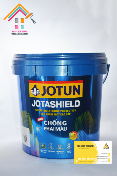[HCM]Sơn ngoại thất Jotun chống phai màu