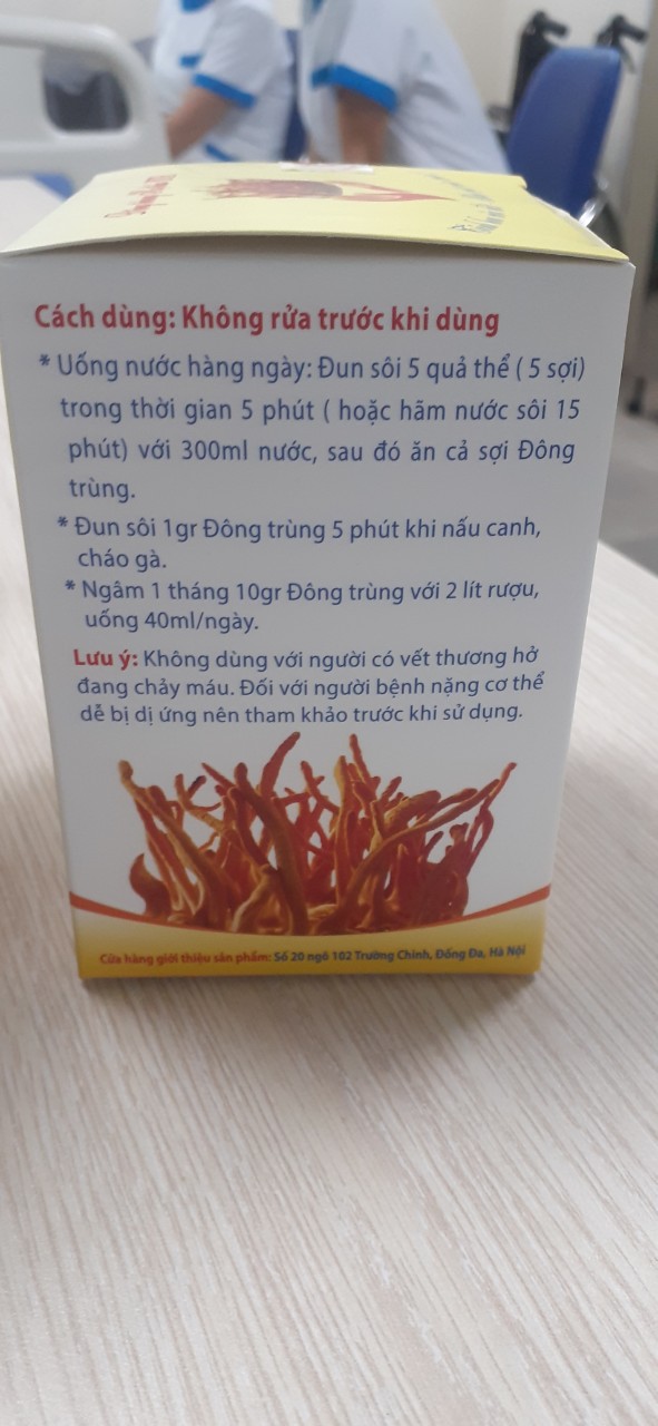 đông trùng hạ thảo công nghệ sấy thăng hoa BTH