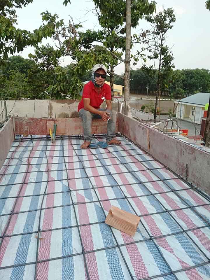 Bạt kẻ sọc công trình cả cuộn 200m2 (3.8*50)