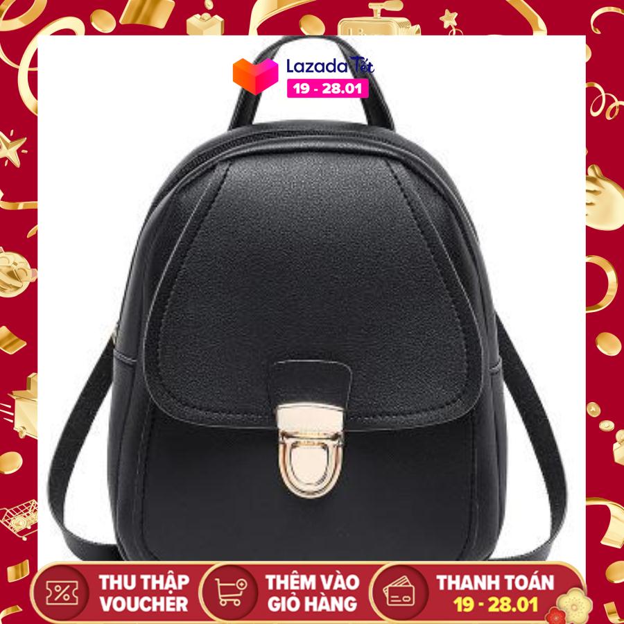 Balo nữ mini thời trang AT27 da Pu mềm mịn