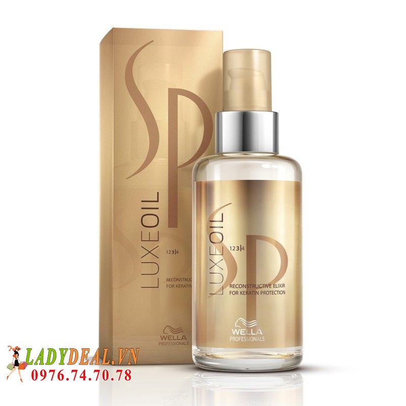 Tinh Dầu Phục Hồi Tóc Wella Sp Keratin 100ml