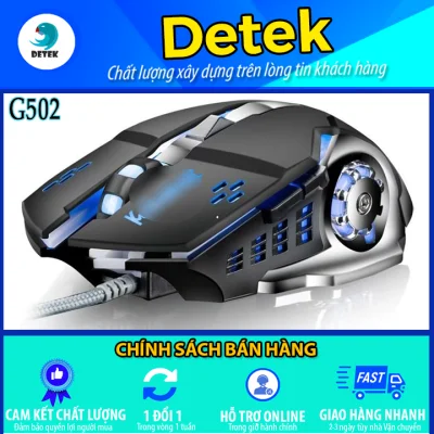 Chuột Game thủ DeTeK Divipard GearLord G502 Q5 có đèn LED