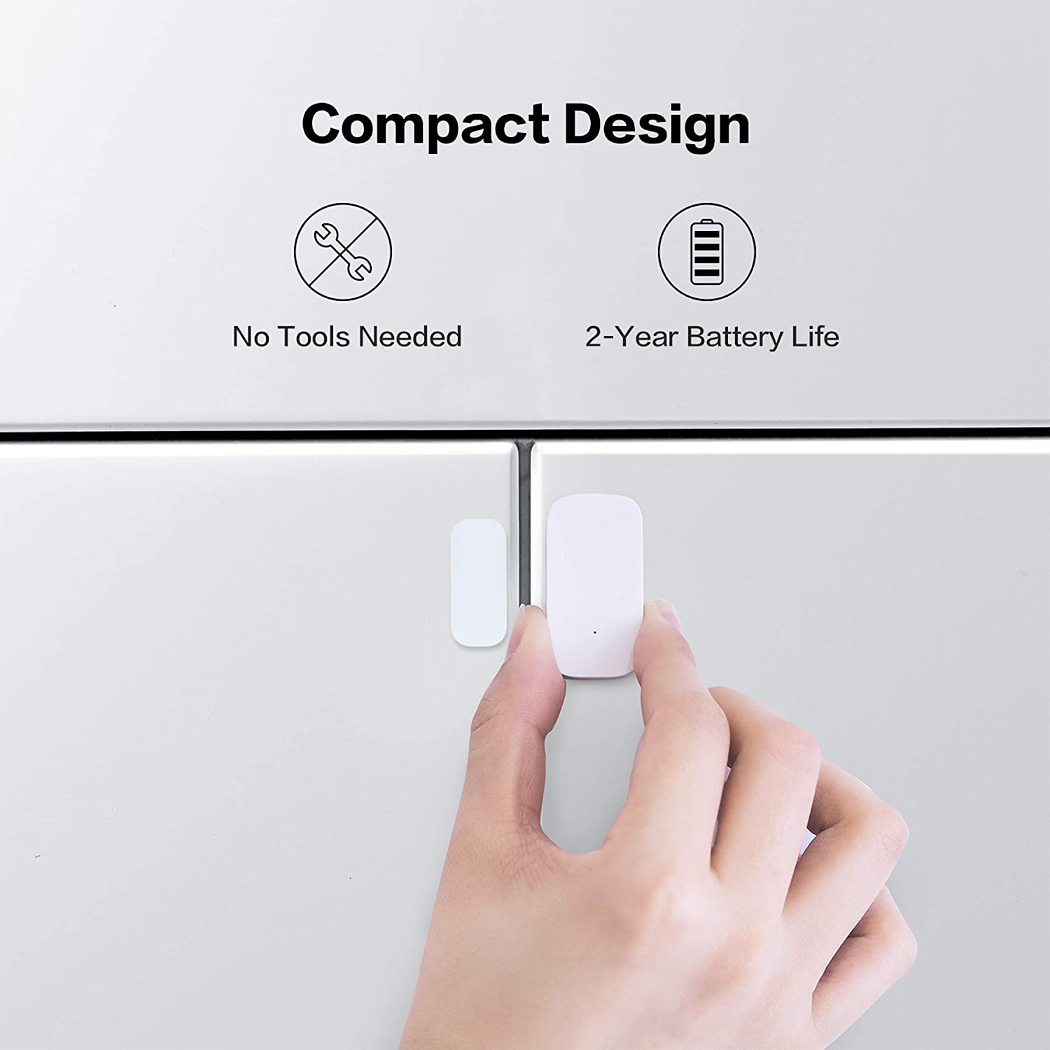 Quốc Tế Cảm biến cửa Aqara Door Sensor/T1 tương thích Apple HomeKit Aqara Home, Hàng Chính Hãng, Bảo hành 1 Năm