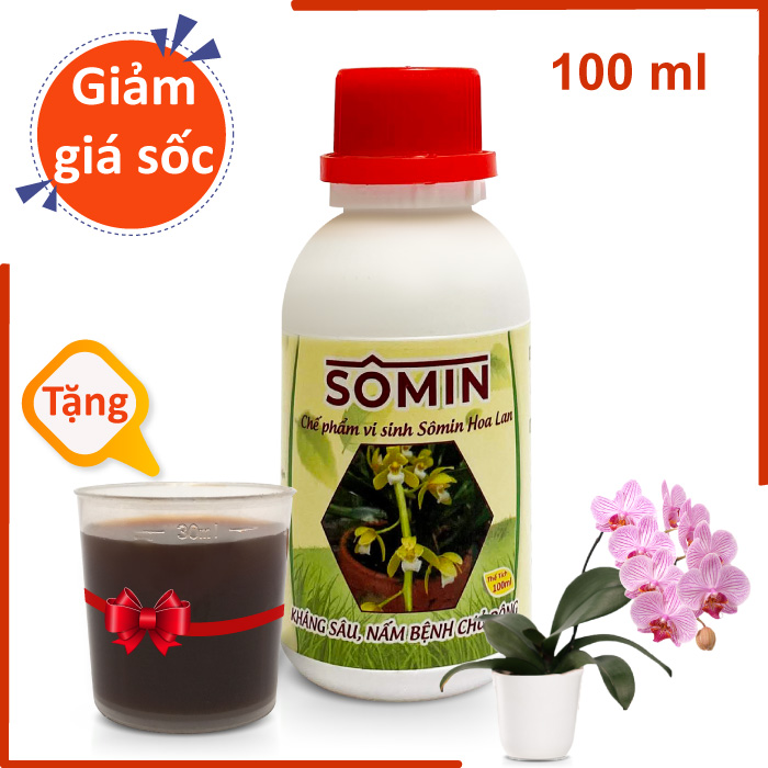[HCM]Chế phẩm vi sinh Sômin hoa lan - Tặng cốc đo