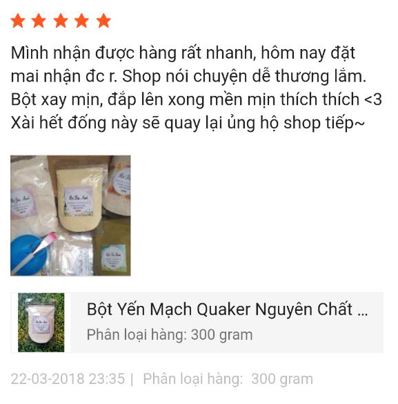 [HCM]Bột Yến Mạch 100 Gram - Dưỡng Da Giảm Cân