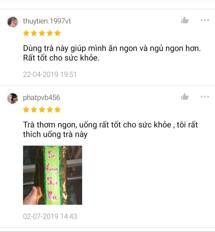 combo 3 hộp trà Hoàng Thảo Mộc