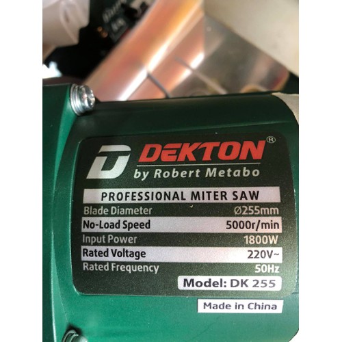 Máy cắt nhôm DEKTON DK255
