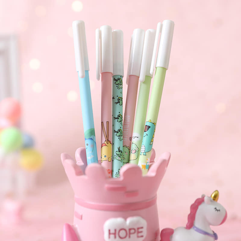 Combo 5 bút bi nước nhiều mẫu cute