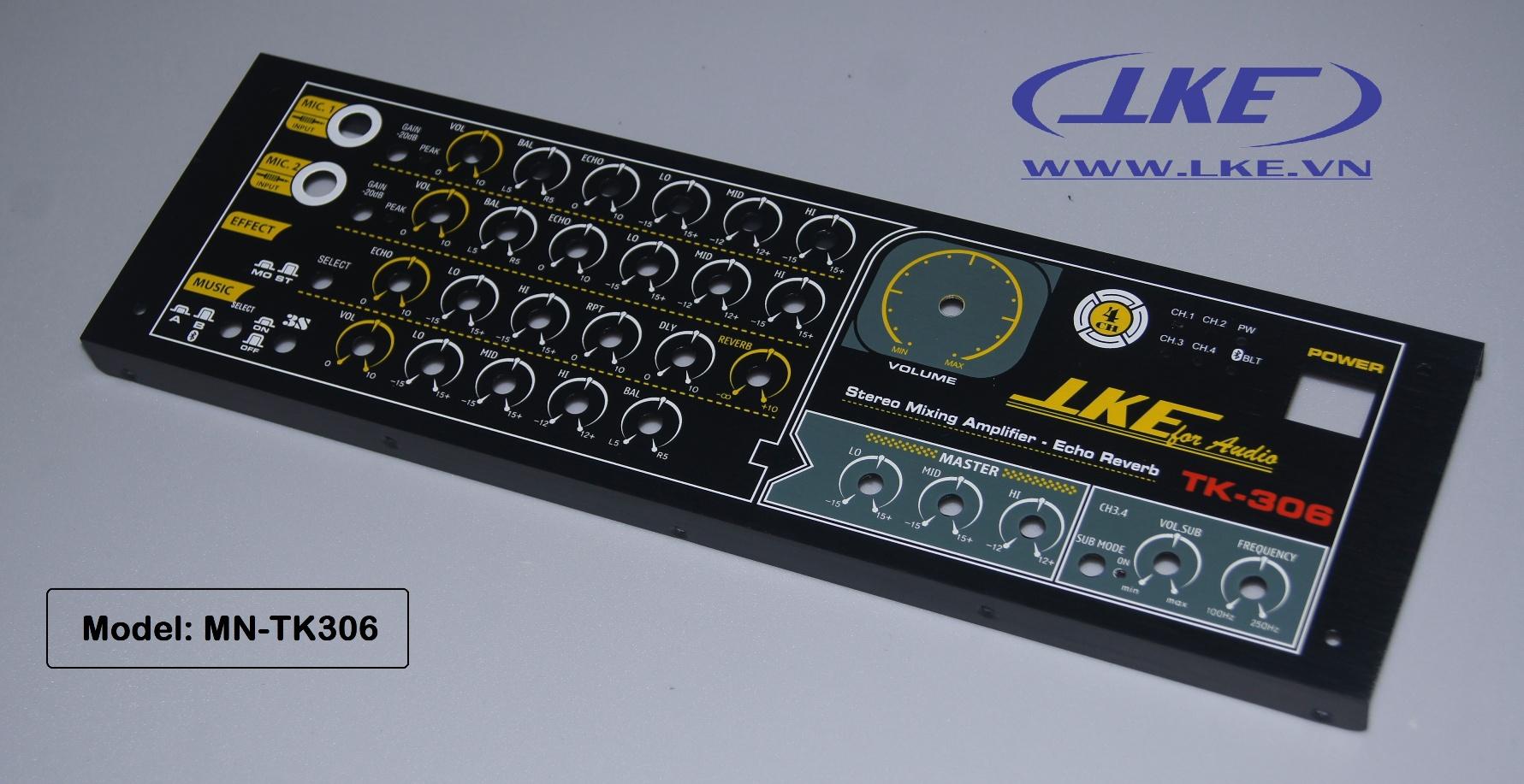 [HCM]Mặt nhôm ampli karaoke TK306 LKE