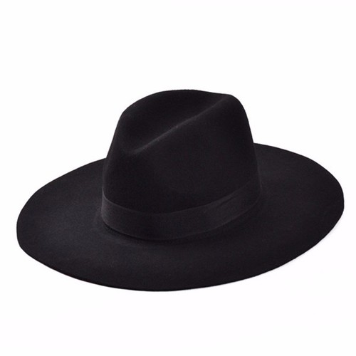 Sombrero hats felt wide brim for old man hats fedora premium