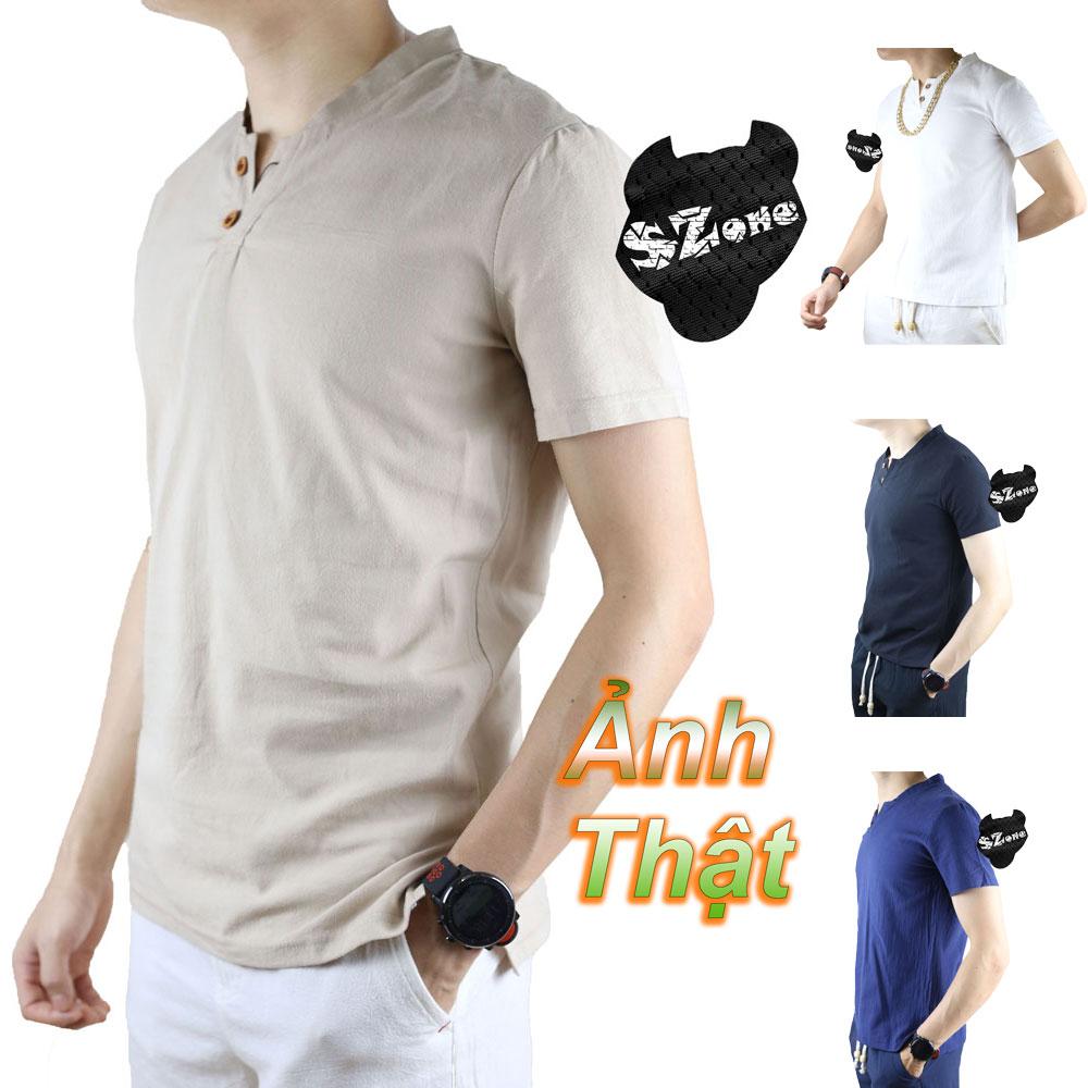 Áo Đũi Nam, Áo Vải Đũi Nam SA501