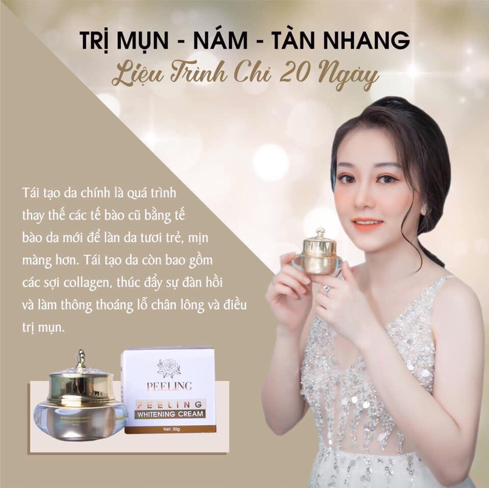 [HCM]Kem Peeling  Tái Tạo Da Mặt Cải Tiến Mới
