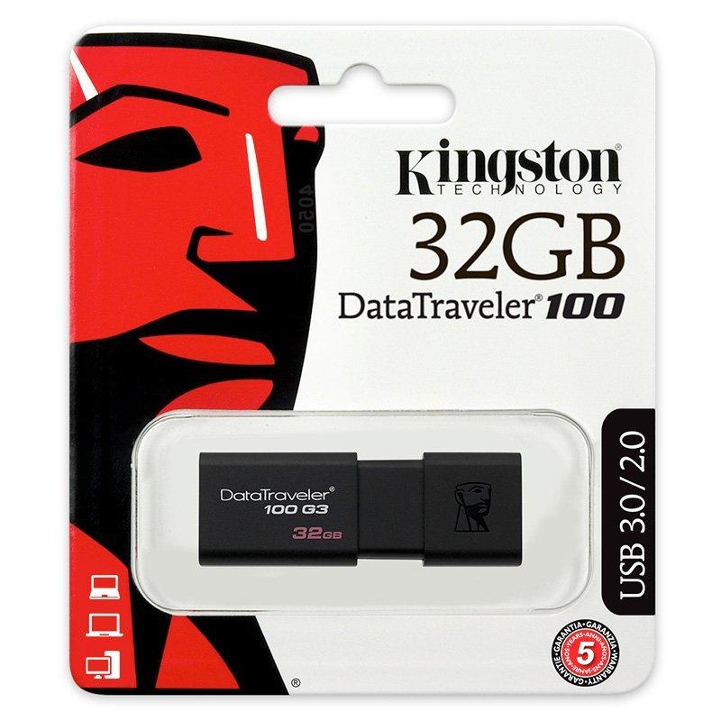 USB Kingston DT100G3 32GB 3.0 - BH 60 Tháng