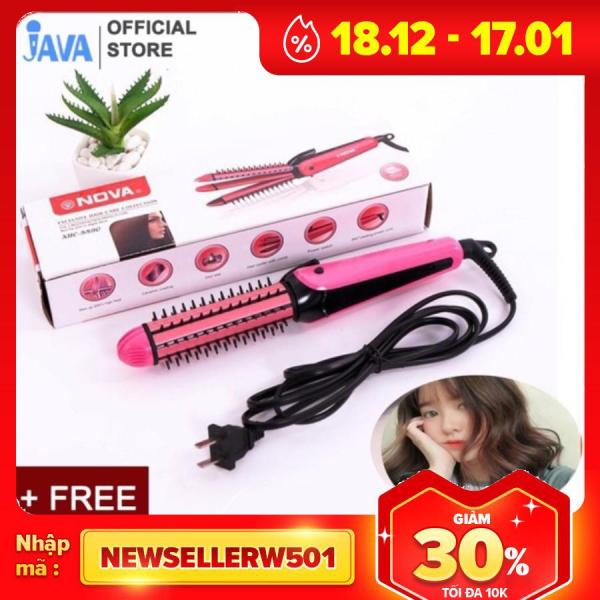 Máy làm tóc 3 in 1 đa năng Lược điện Nova - Java shop nhập khẩu
