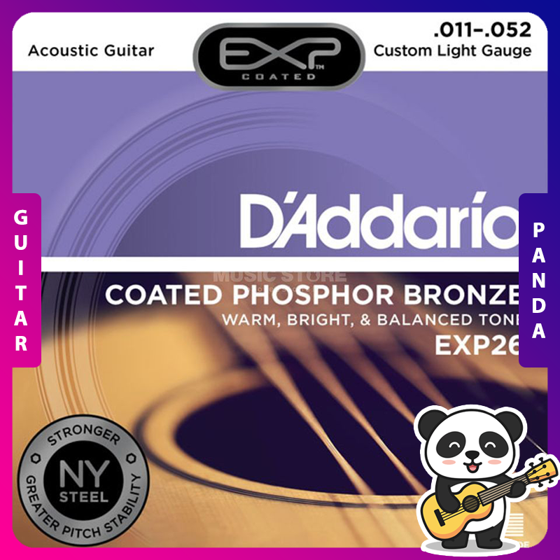 [HCM]Dây Đàn Guitar Acoustic DAddario EXP26 Guitar Panda
