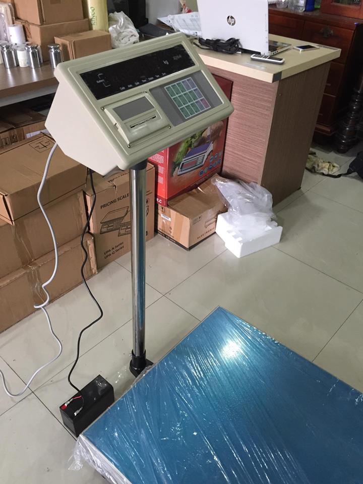 [HCM]CÂN BÀN A9P - 100KG TÍCH HỢP MÁY IN PHIẾU