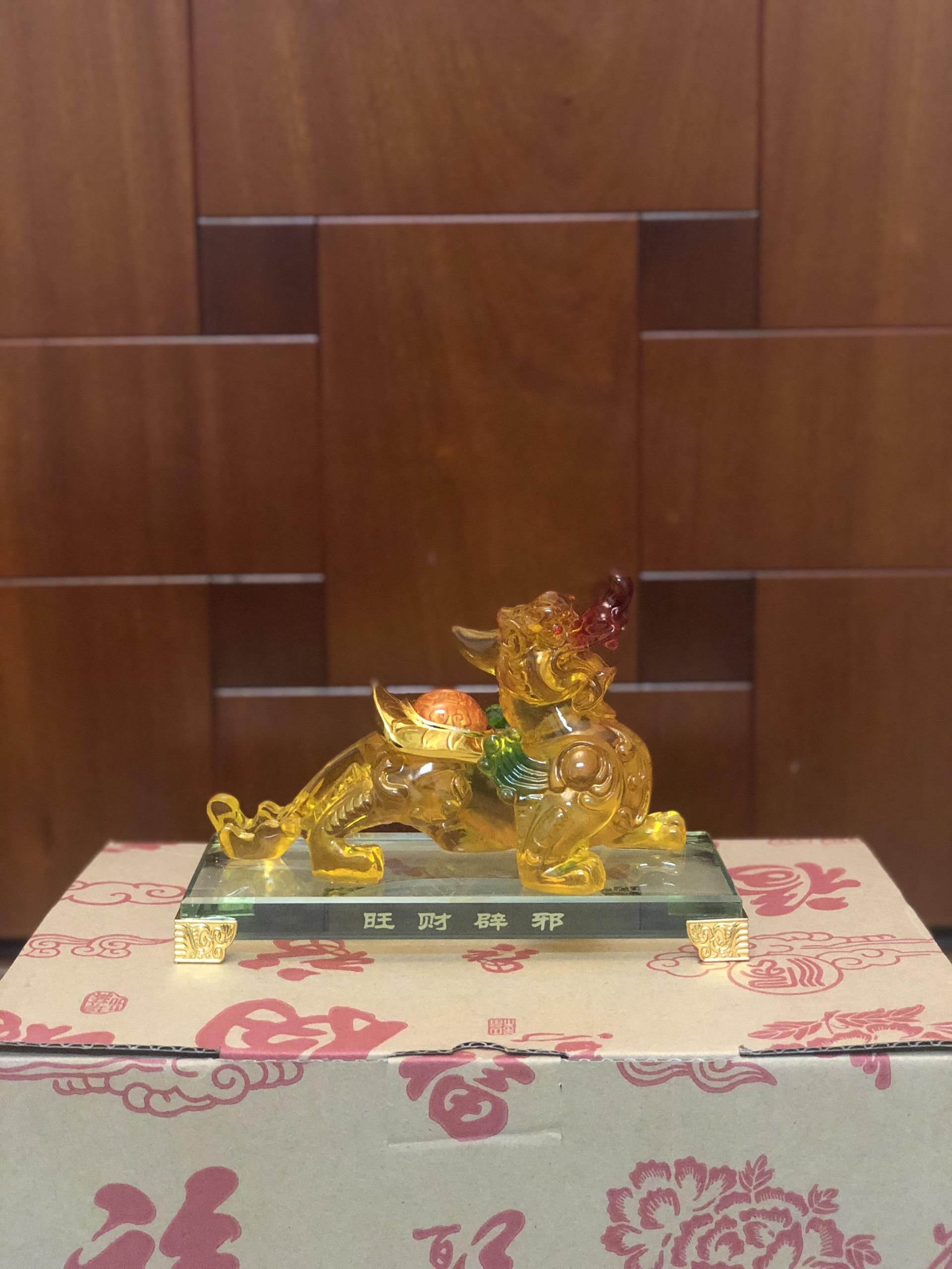 [Phong thủy]Tỳ Hưu đế thủy tinh