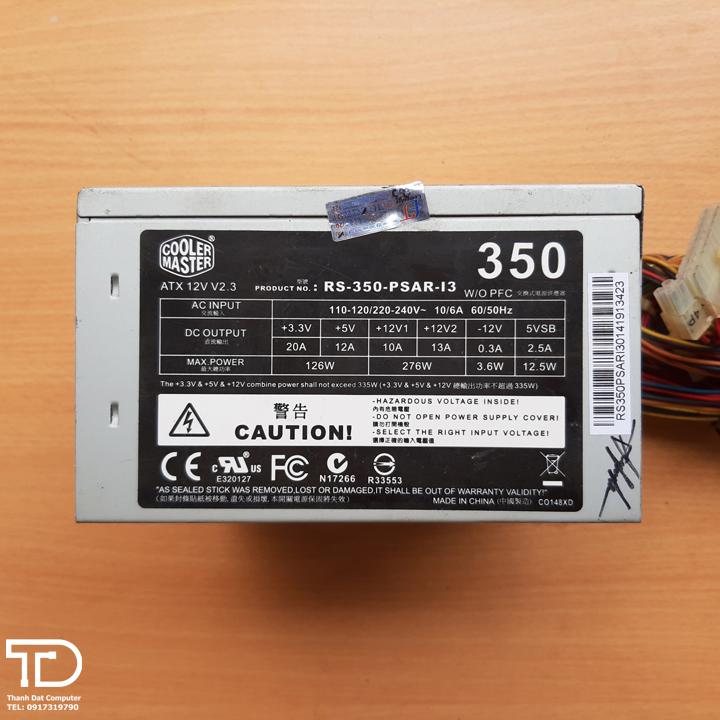 Nguồn Cooler Master Elite 350W công suất thực