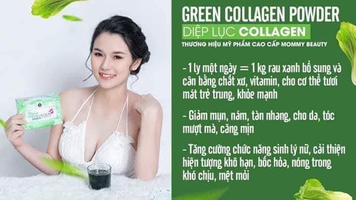 Diệp lục Collagen – Bổ xung dưỡng chất, thải độc, đẹp da.