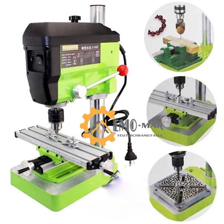 [FreeshipMAX] Máy khoan bàn công suất lớn miniQ 680W