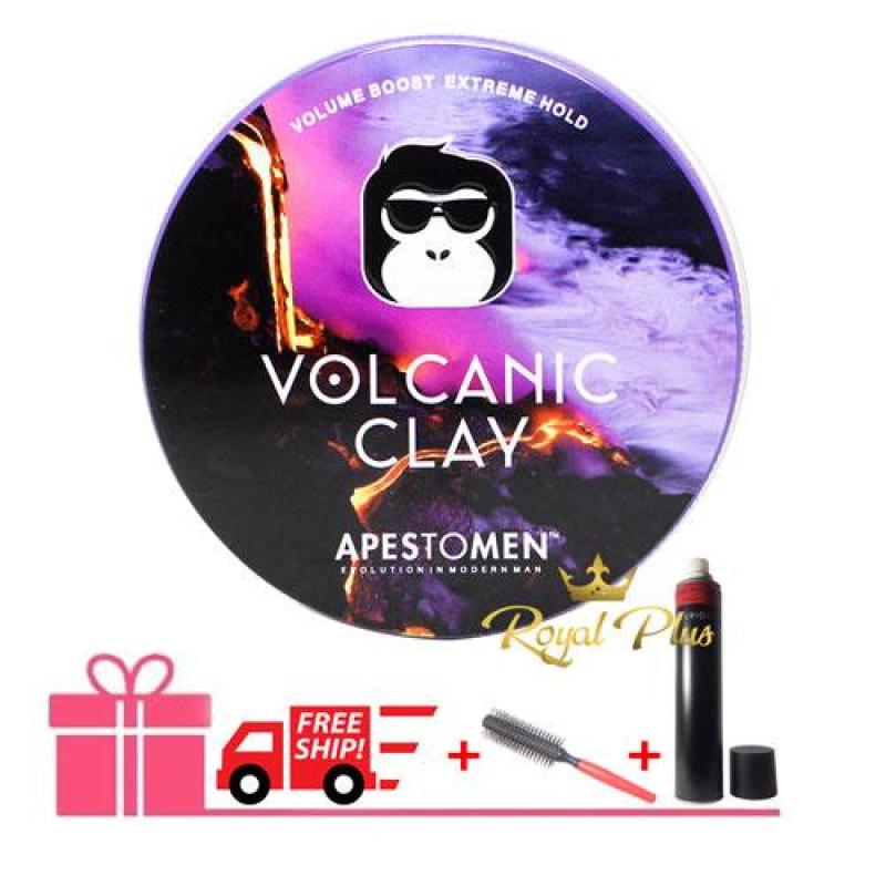 Combo Volcanic Clay và Gôm Luxurious Và lược giá rẻ