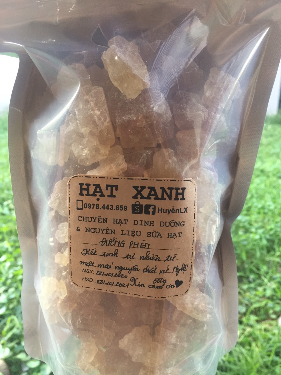 Đường phèn già (Kết tinh tự nhiên từ mật mía) 1kg