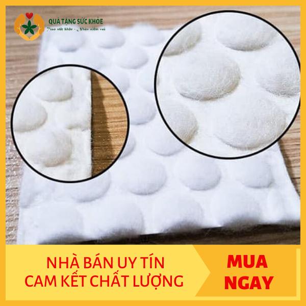 Bông tẩy trang cao cấp Hàn Quốc Embossing (200 miếng)