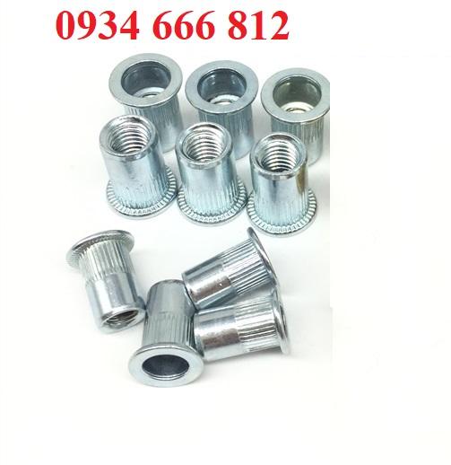 Combo 100c Ốc tán rút M4 thép mạ